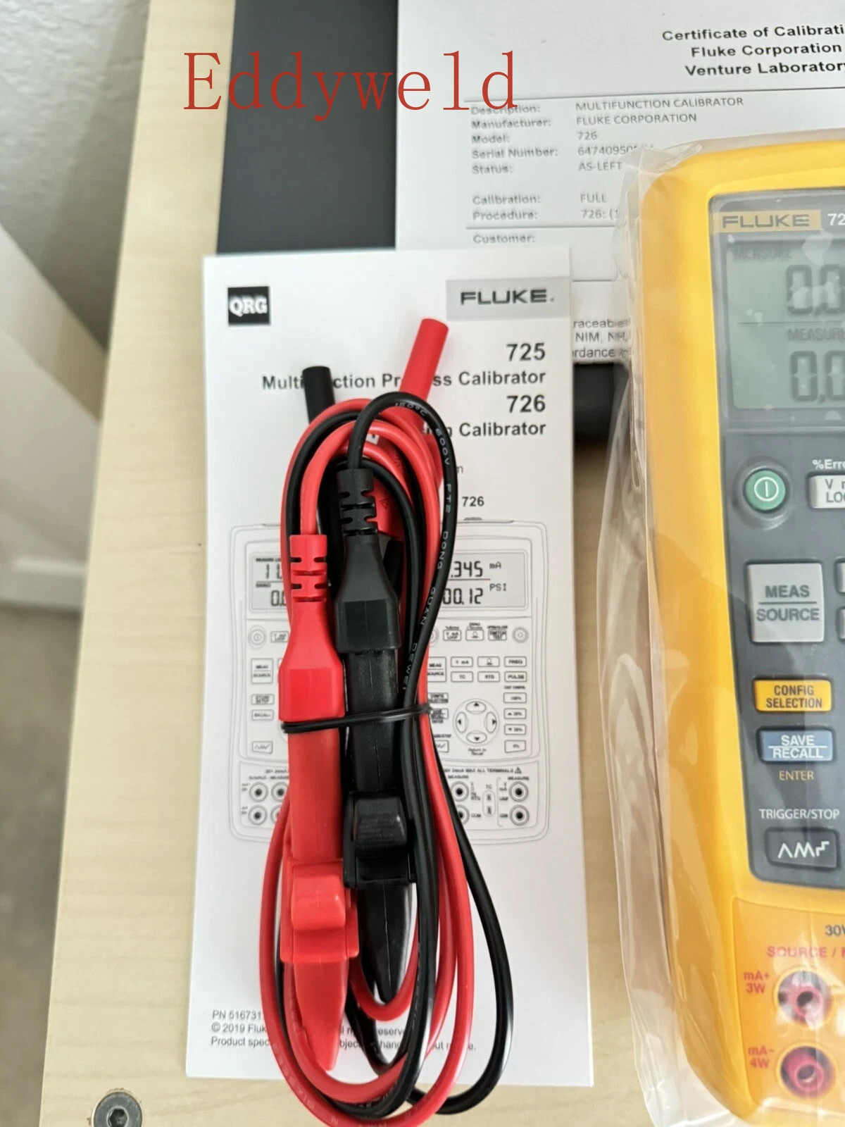 Fluke 726 Precision Multifunction Process Calibrator #Z
