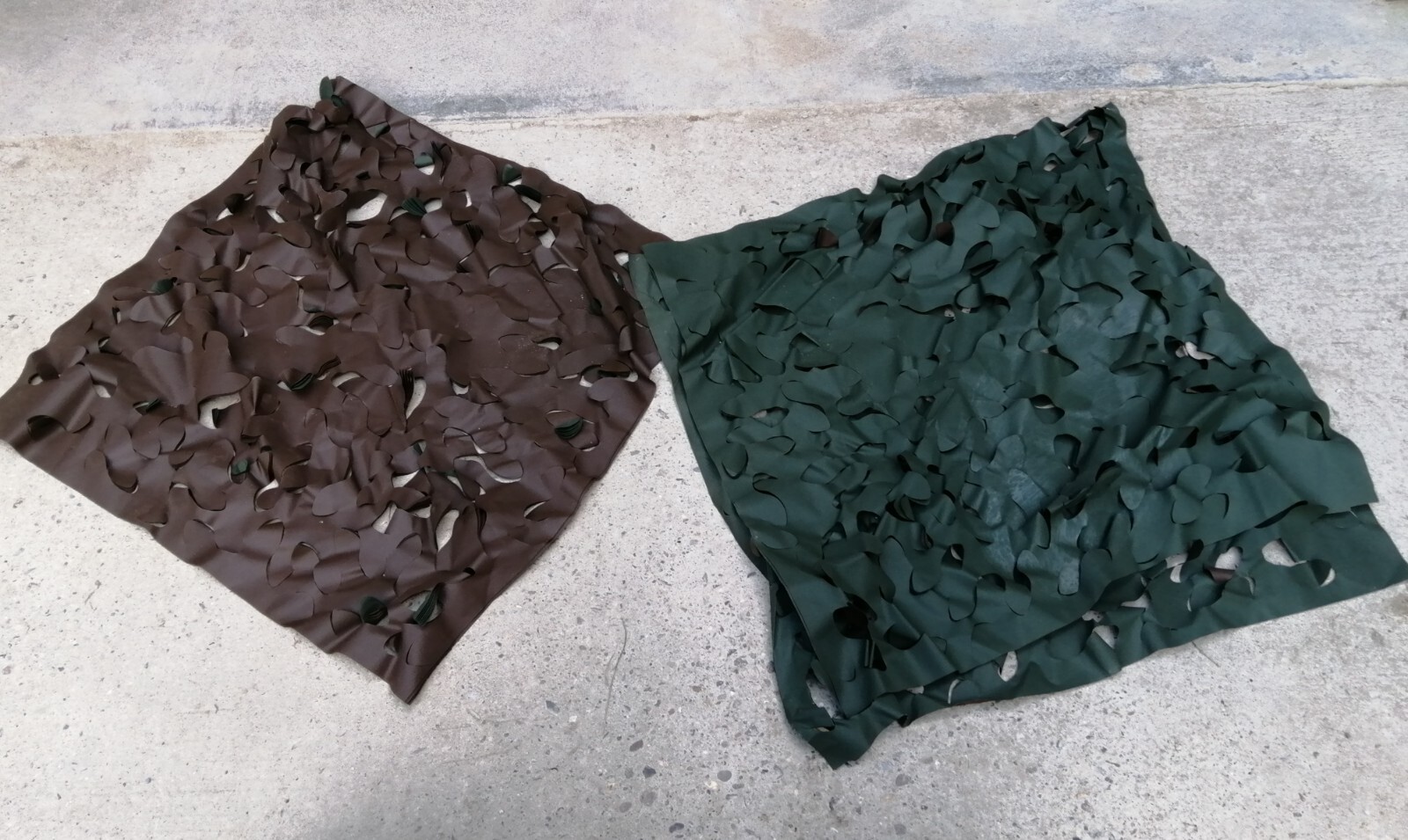 10x British Army Square Camo Net Garnish 65x65 Camouflage Hides Fishing Bedroom