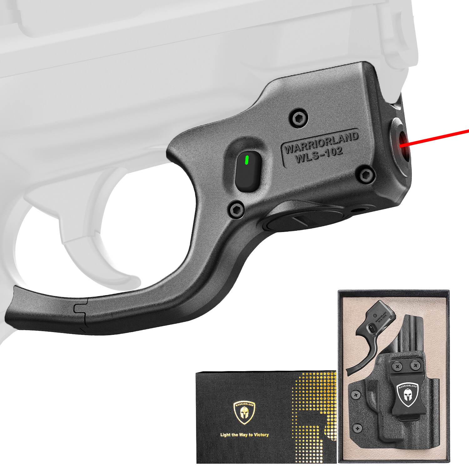 Red Laser Sight Tailored Fit M&P Shield 9mm/.40,Shield Plus,Shield Plus Carry
