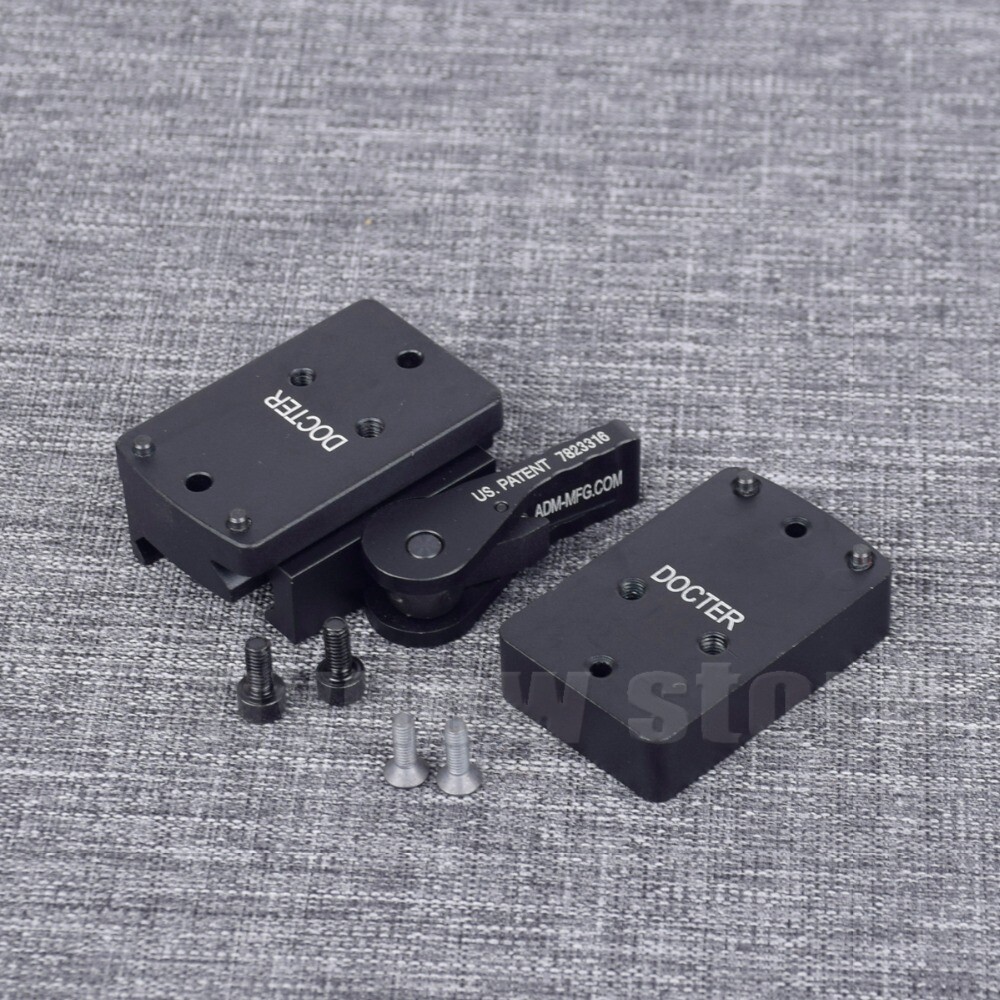 Doctor / RMR Red Dot Sight Mount QD Auto Lock Picatinny Rail Base Mount
