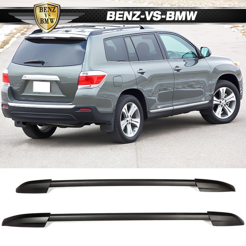 Fits 08-13 Toyota Highlander OE Roof Rack Cross Bar Rail Luggage Carrier 2PCS