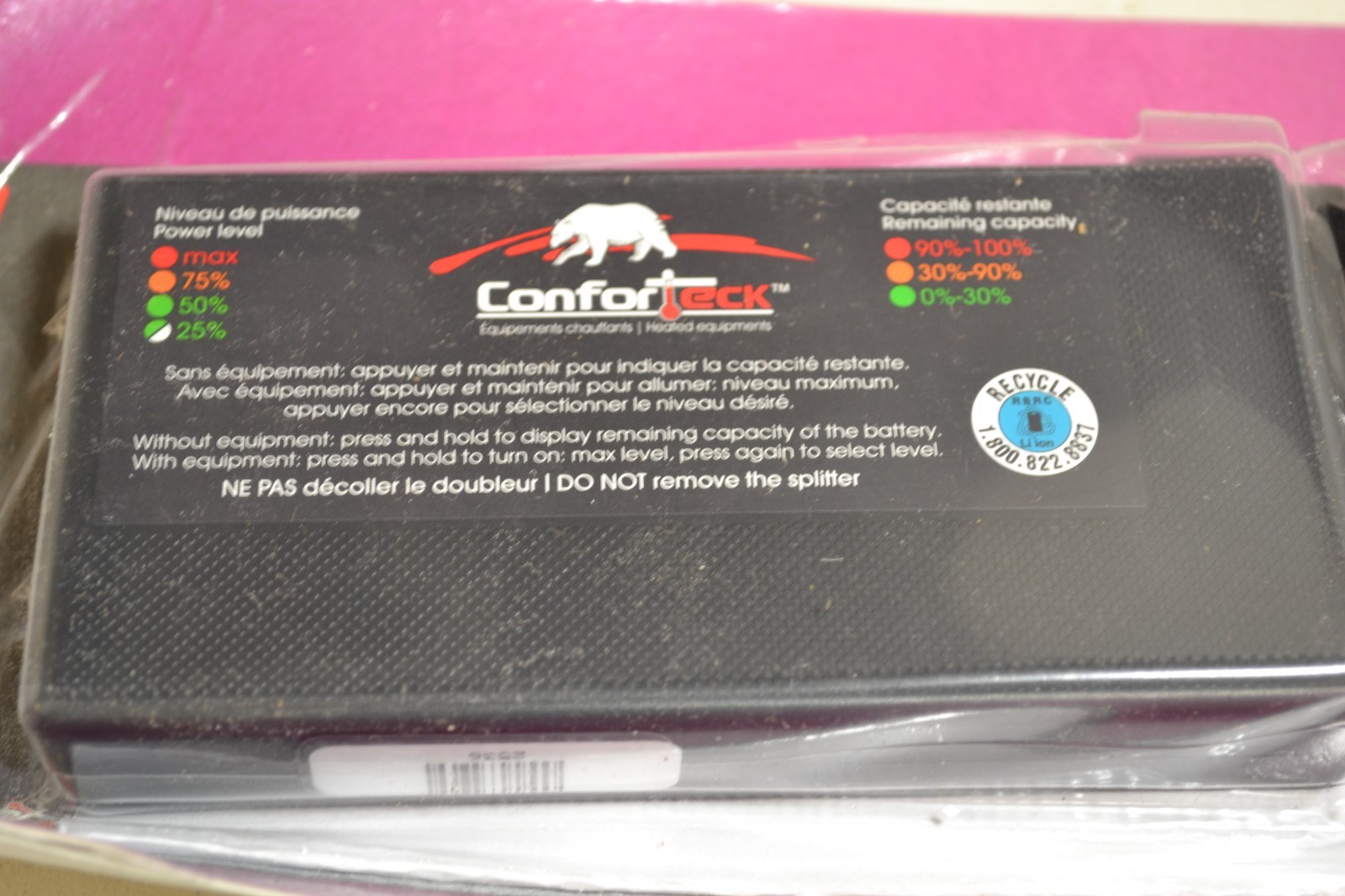 Conforteck Kit Lithium-ion 03-B12L