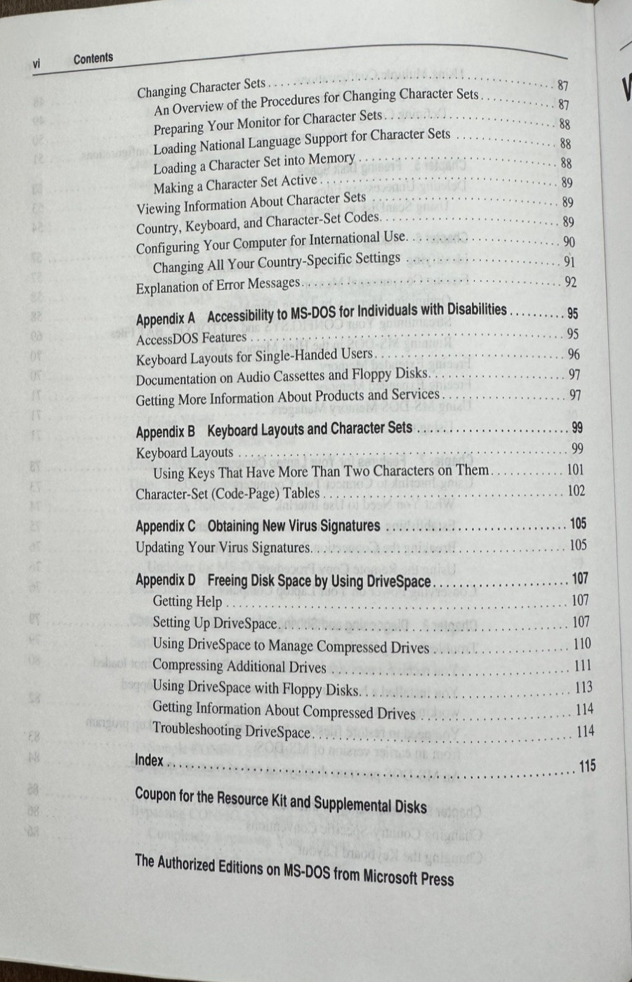 Vintage Microsoft MS-DOS 6.2 Concise User's Guide Manual PC Operating System