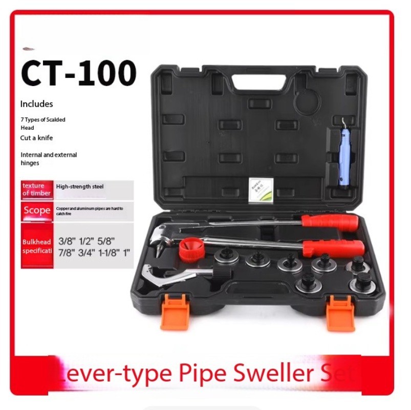 Hydraulic SWAGING Tool Kit for HVAC Copper Expansion Copper Expander Tool