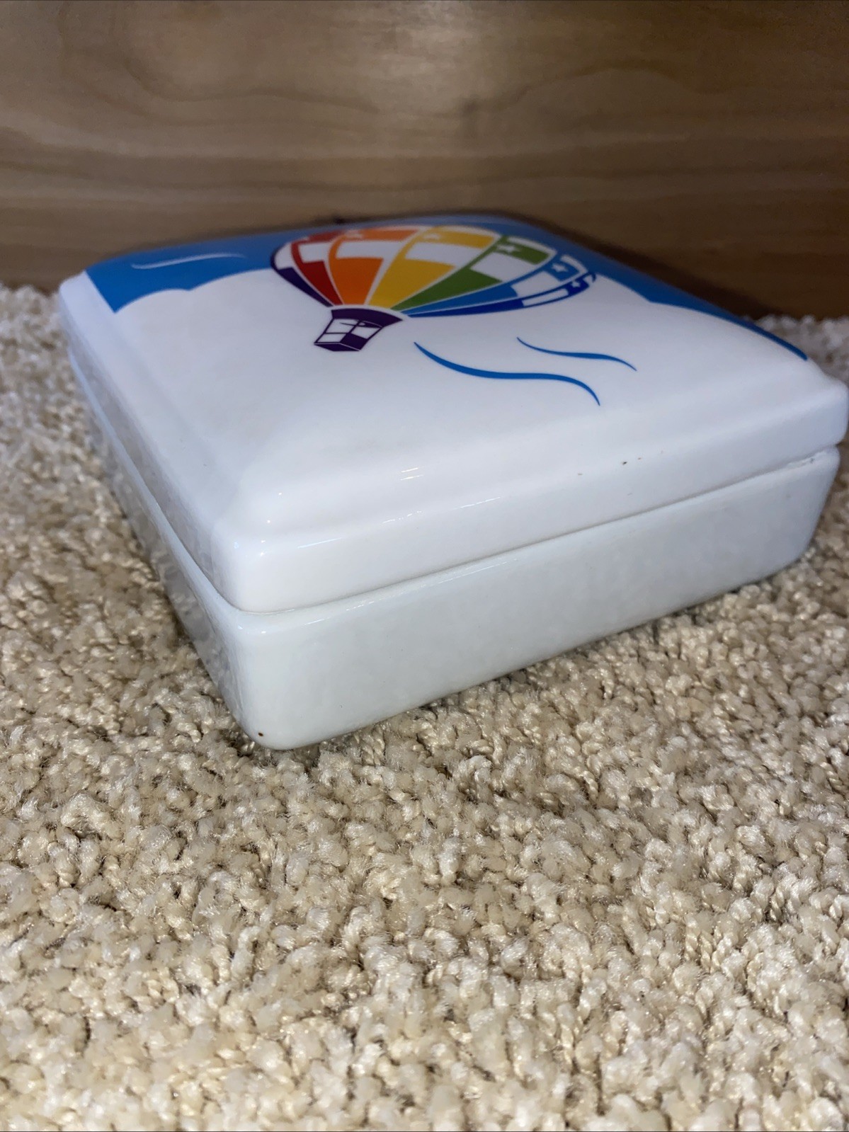 Hot Air Balloon Trinket Box