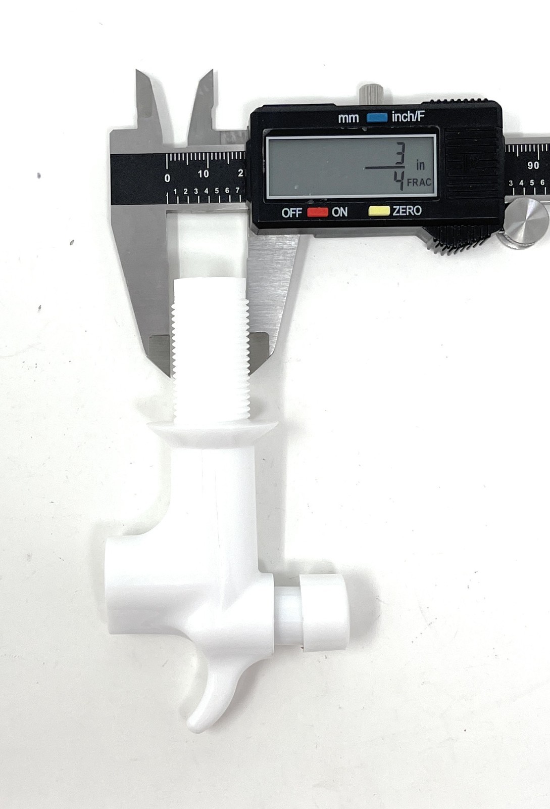 Water Spigot Replacement, White Plastic Water Dispenser Push Button faucet