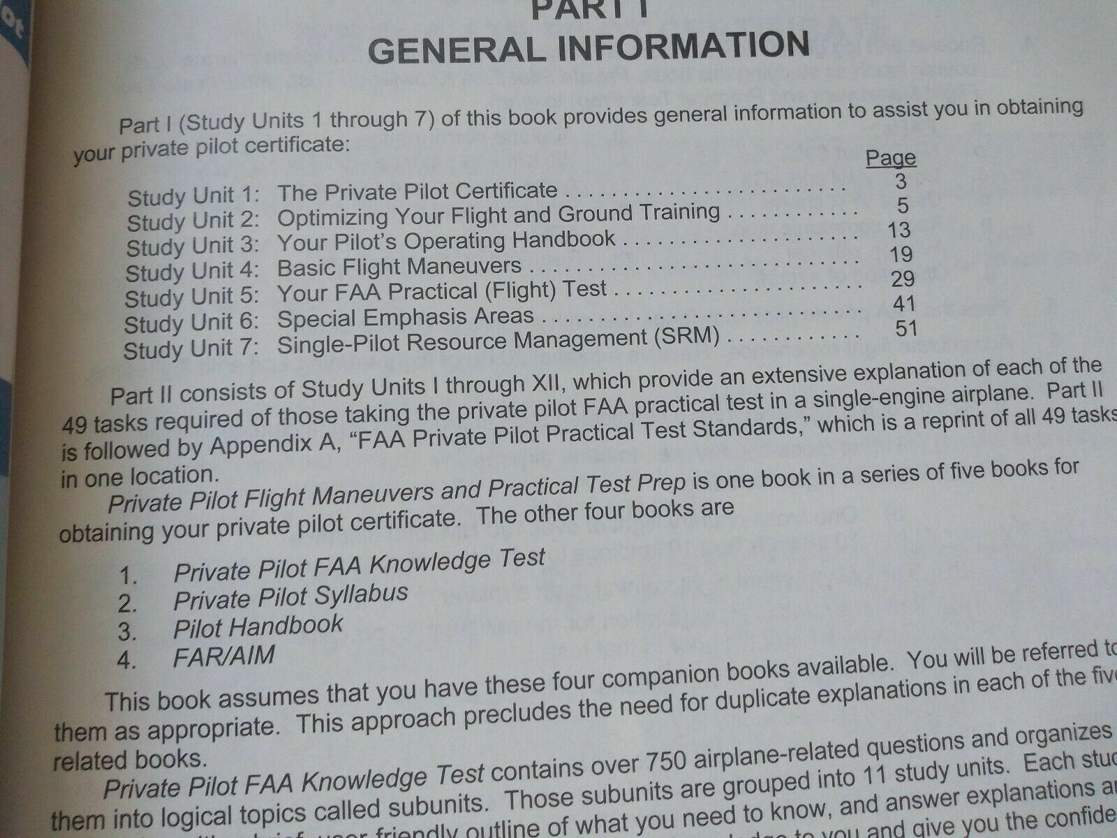 Gleim Private Pilot Flight Maneuvers and Practical Test Prep Paperback 5th Ed
