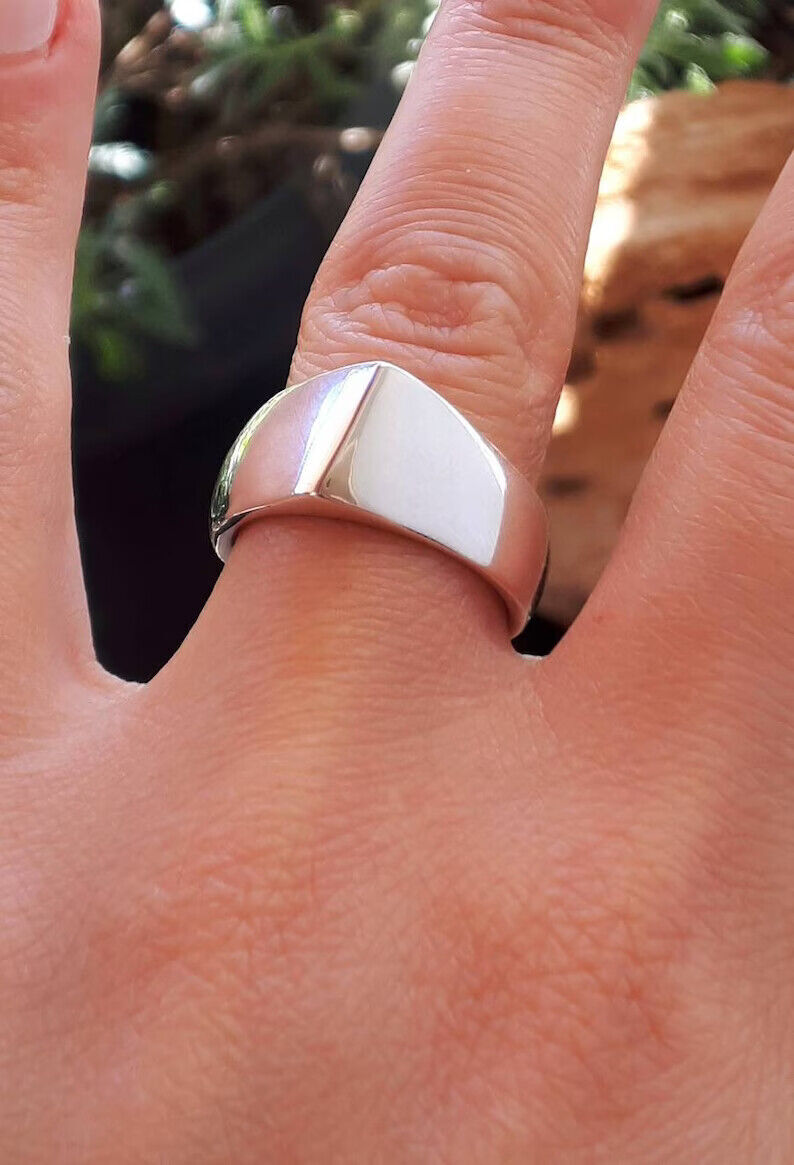 Pyramid Ring 925 Sterling Silver Band &Statement Ring Handmade Ring All size