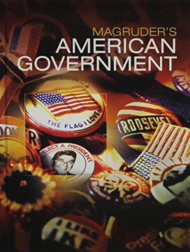MAGRUDERS AMERICAN GOVERNMENT 2016 STUDENT EDITION GRADE 12 - Hardcover - GOOD