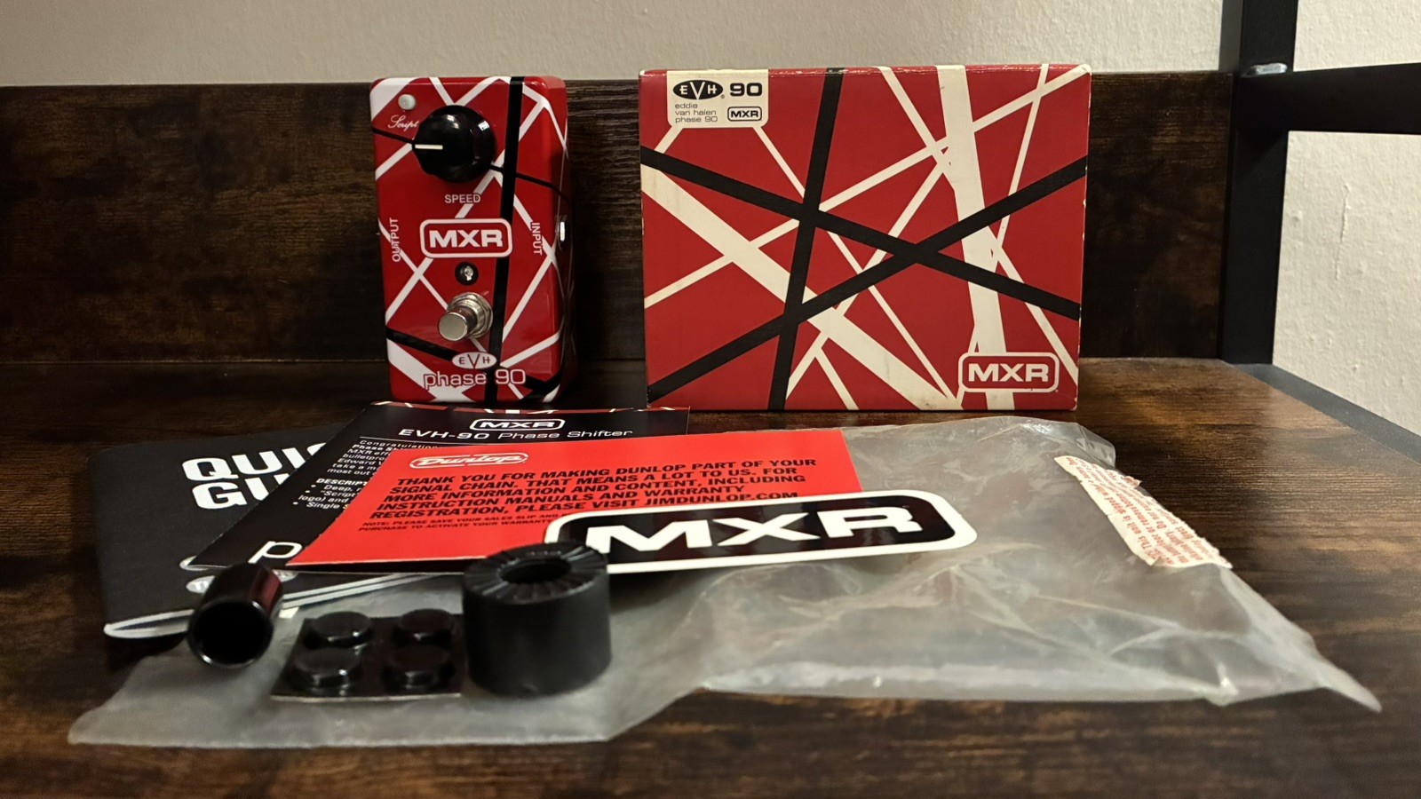 MXR EVH-90 Eddie Van Halen Phase 90 - Complete in Box (CIB) with Case Candy