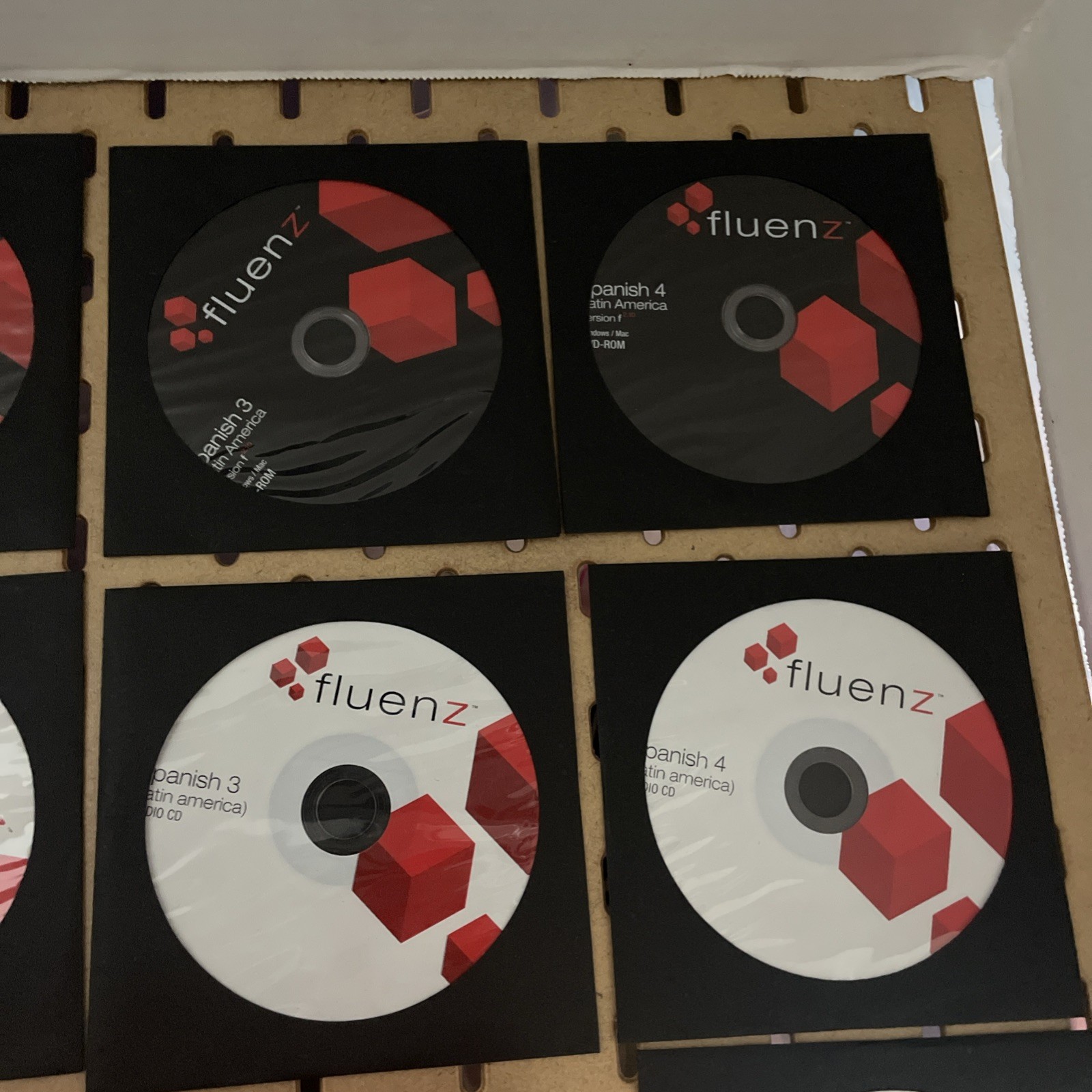 FLUENZ Language Learning Software Spanish Incomplete 5 DVD-Rom 4 Audio Cds