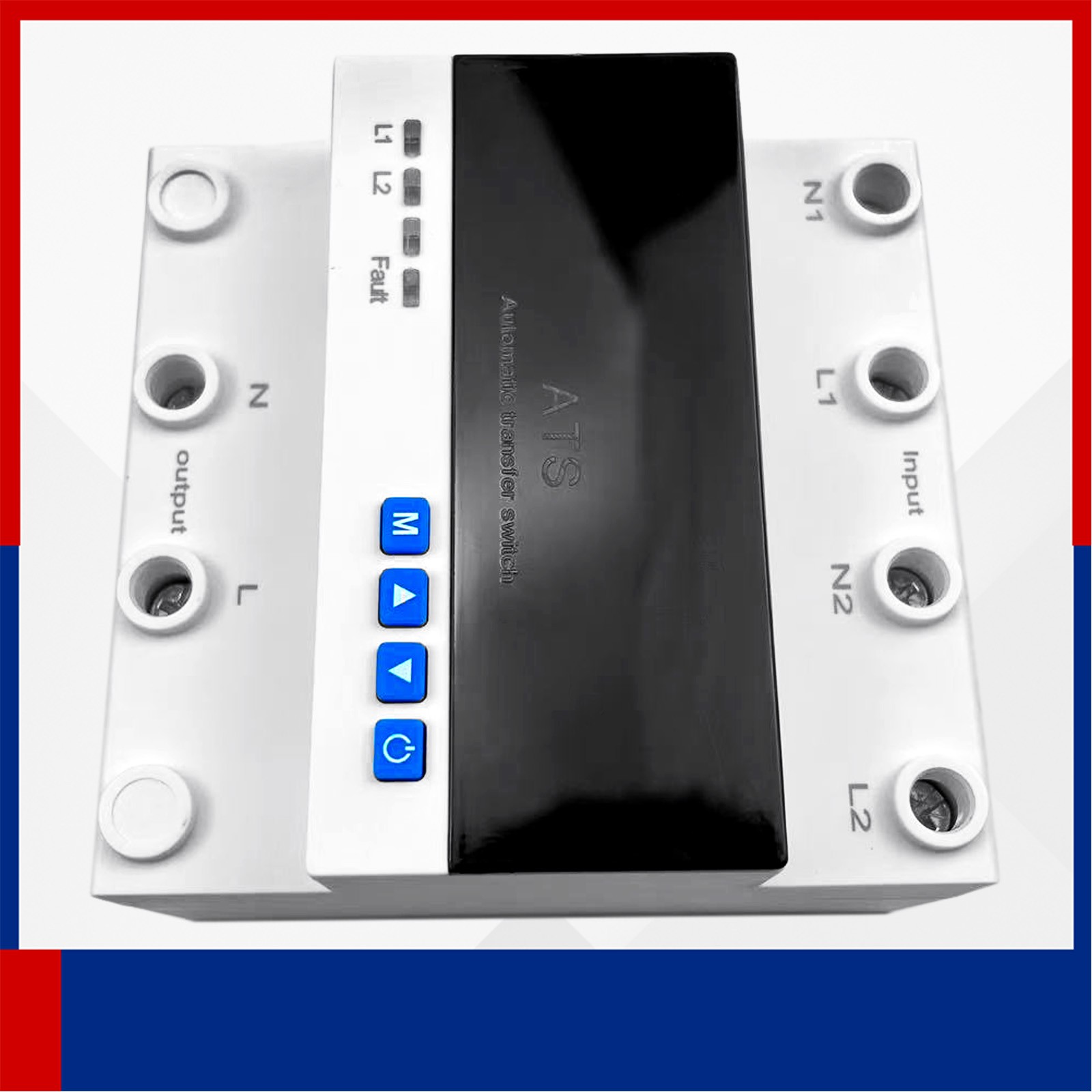 Automatic Transfer Switch Transfer Switch with 5-Digit LED Display 63A 110V
