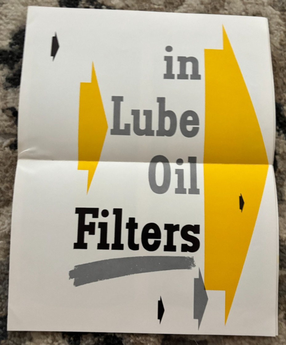 Caterpillar CAT Filters Brochure FCCA25