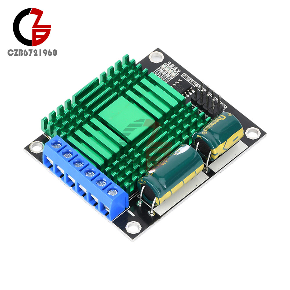 9V-30V 60A Dual PWM DC Motor Driver Module High Power H-Bridge Speed Controller