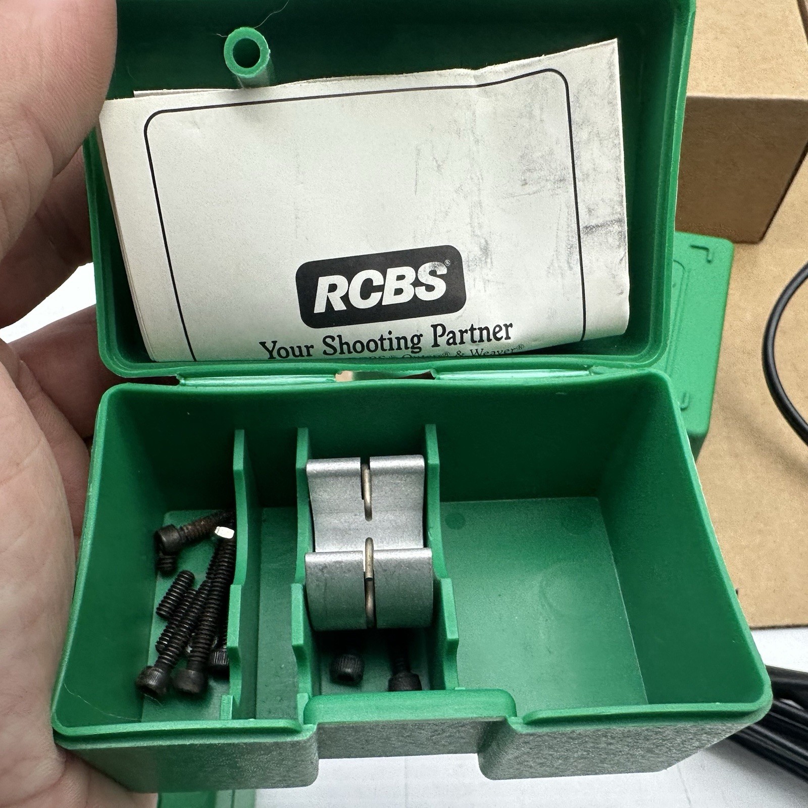 RCBS TRIM GAUGES SET OF 5 With Cases FOR RCBS CASE TRIMMER #1 #2 #3 #4 #6 USA