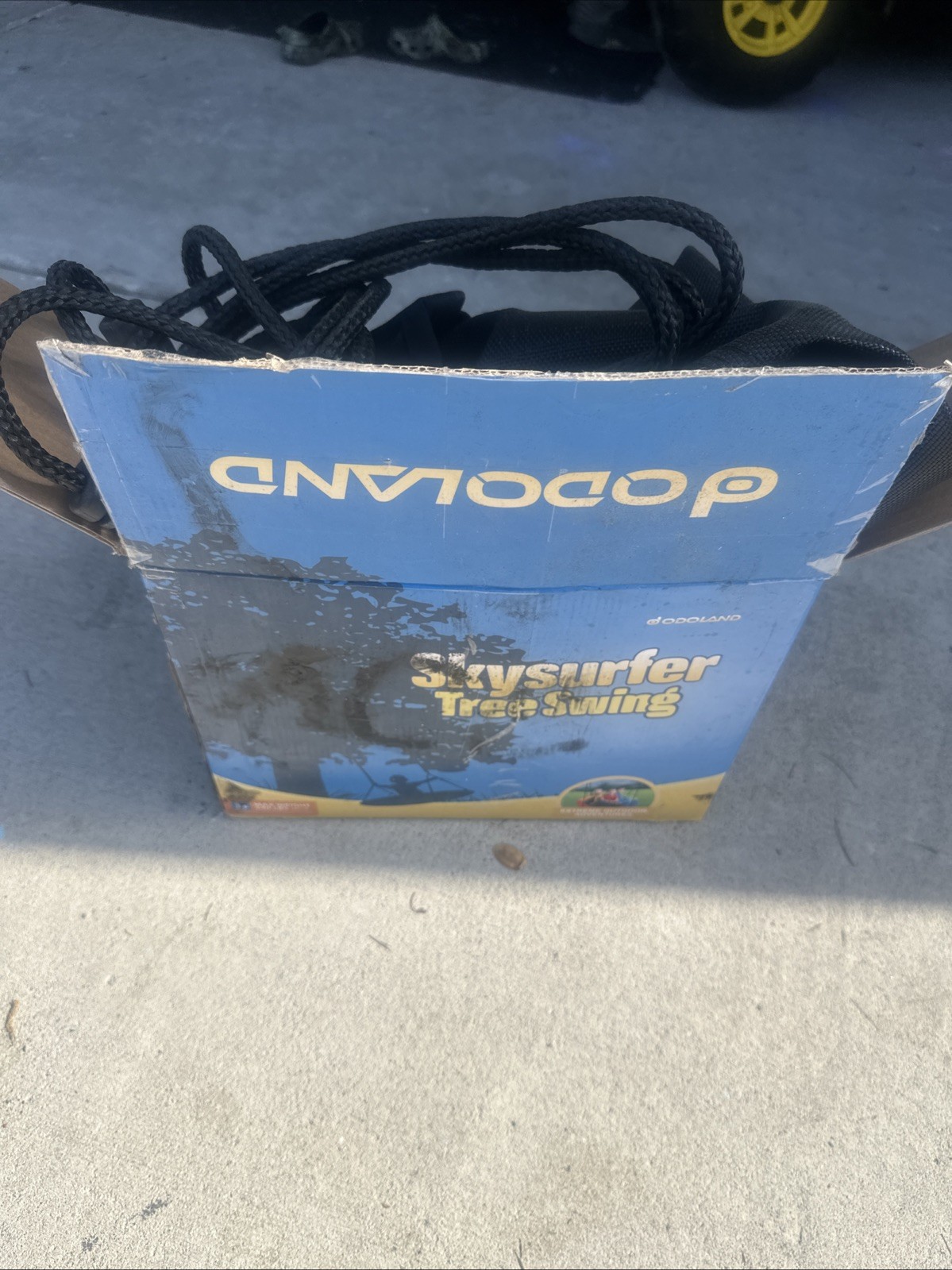 New Open Box DODOLAND Sky surfing Tree Swing 420x260x130 440lbs Max/N