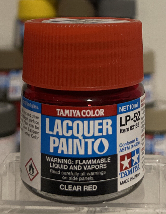 Tamiya LP-52 Clear Red, 10ml.
