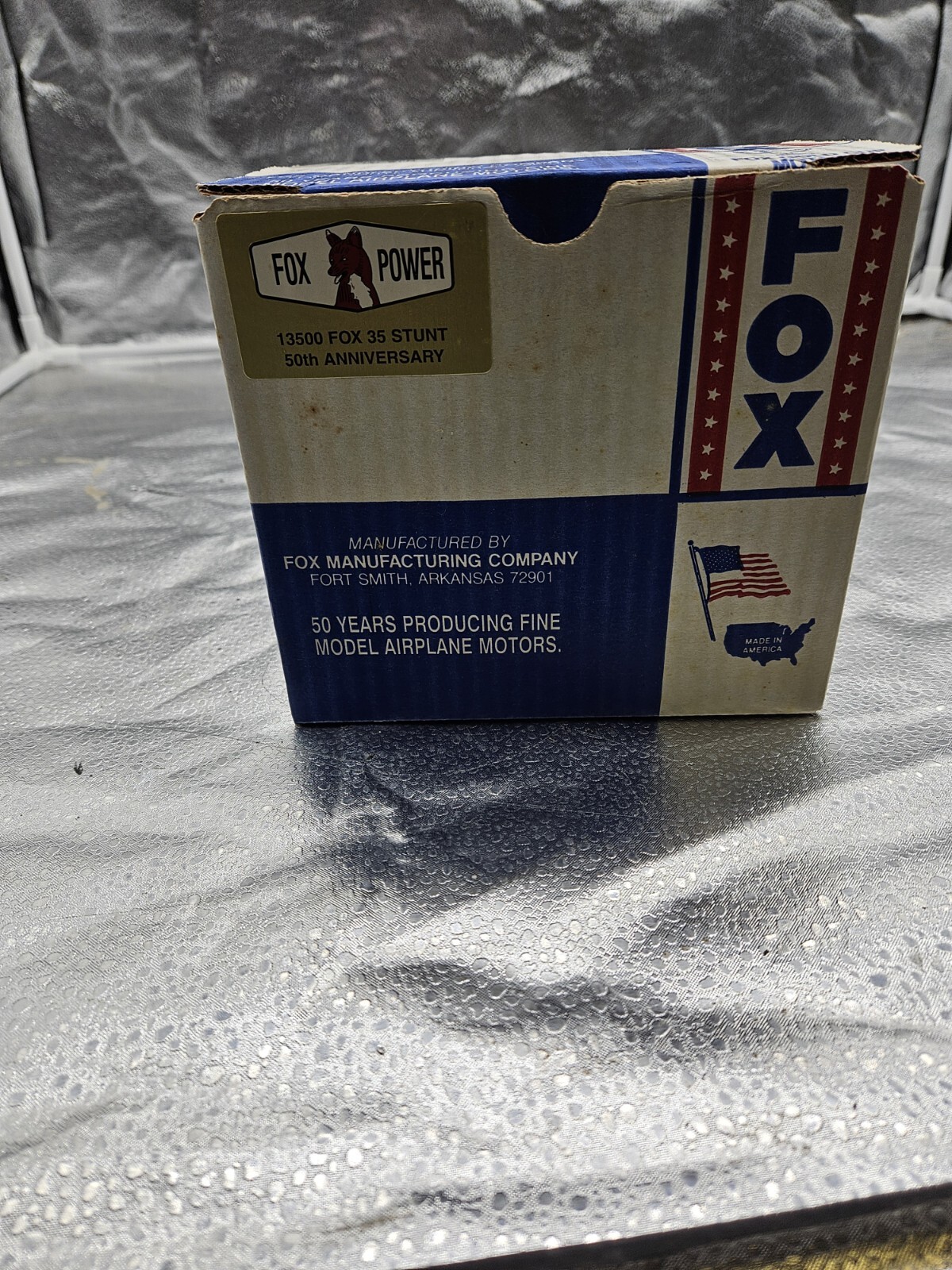 1998 Vintage Fox 35 Stunt 50th Anniversary Control Line Model Engine Excellent