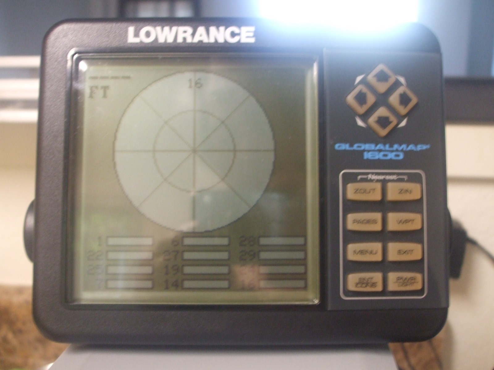 LOWRANCE GlobalMap 1600 Fish Finder GPS