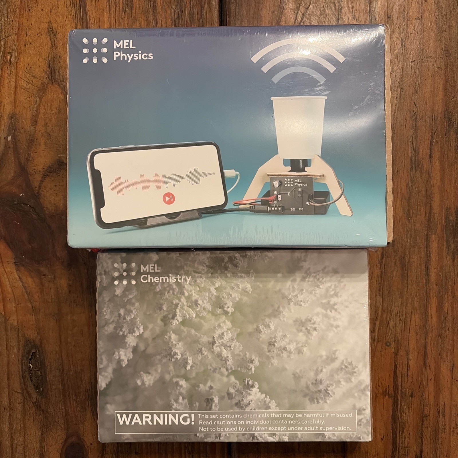 Mel Chemistry and Physics 2 Kits Brand New And Sealed Winter Mic & Speaker