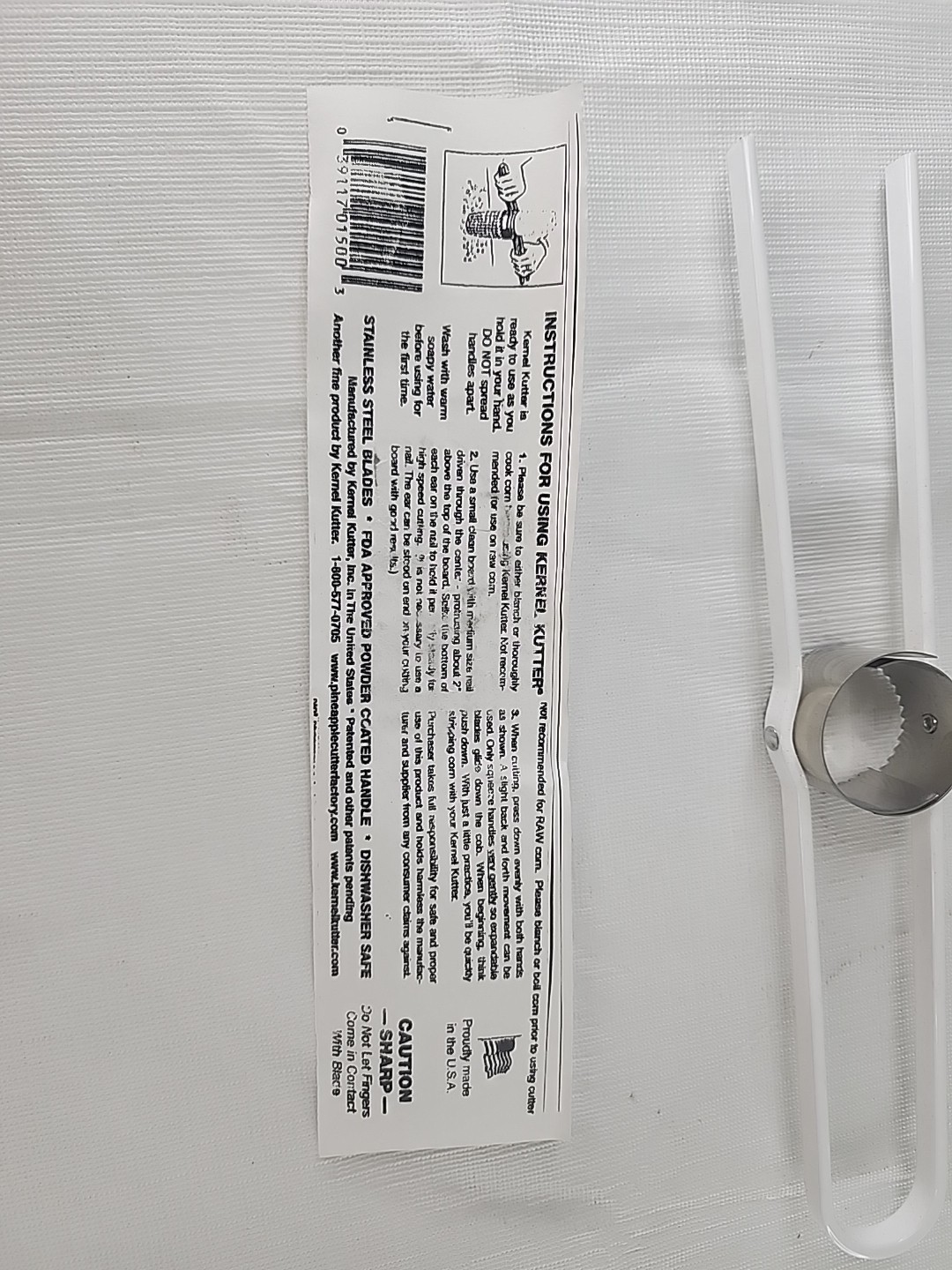 Kernel Kutter Corn Cutter Stainless Steel Blade