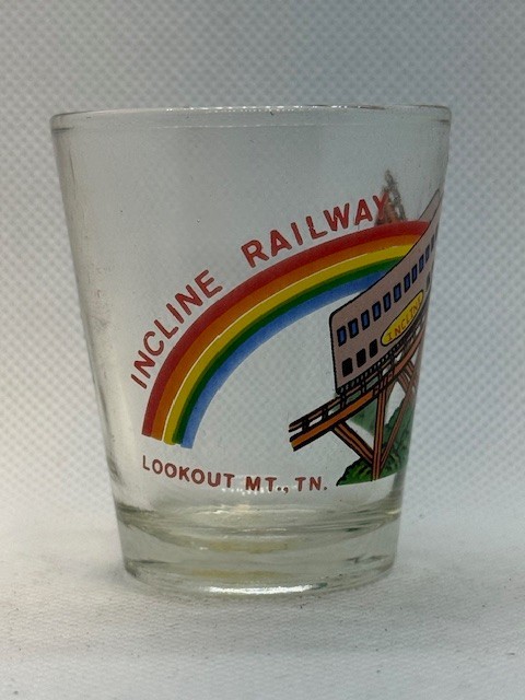 Incline Railway Lookout Mountain TN Clear Standard Shot Glass