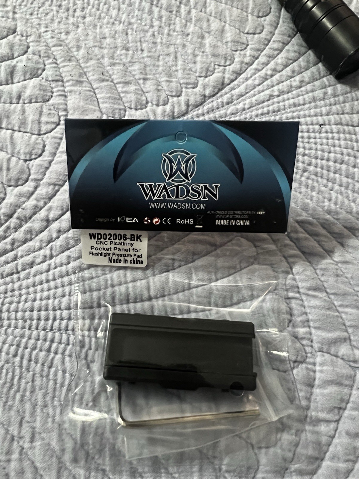 Wadsn Picatinny Pocket Panel For Flashlight Pressure Pad