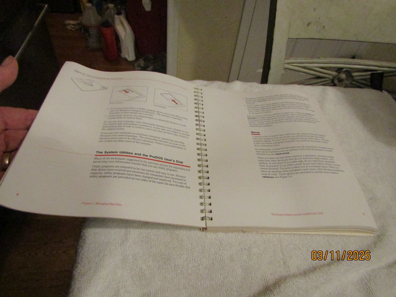 Vintage Apple II Utilities Guide Manual ONLY 1985