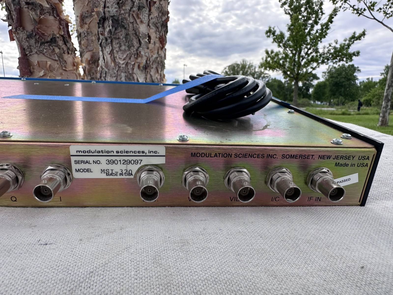 Modulation Sciences MSI-320 Precision Video Demodulator Broadcast / RF /Lab Rack