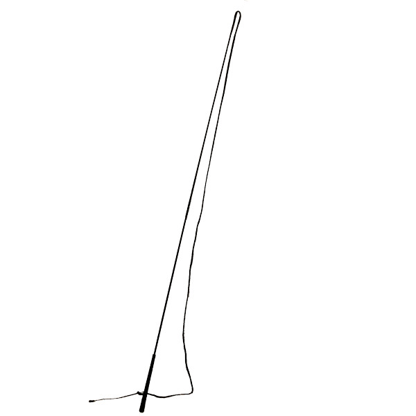 Lunge Whip Black 72" with 84" Drop and 12" Popper #21001