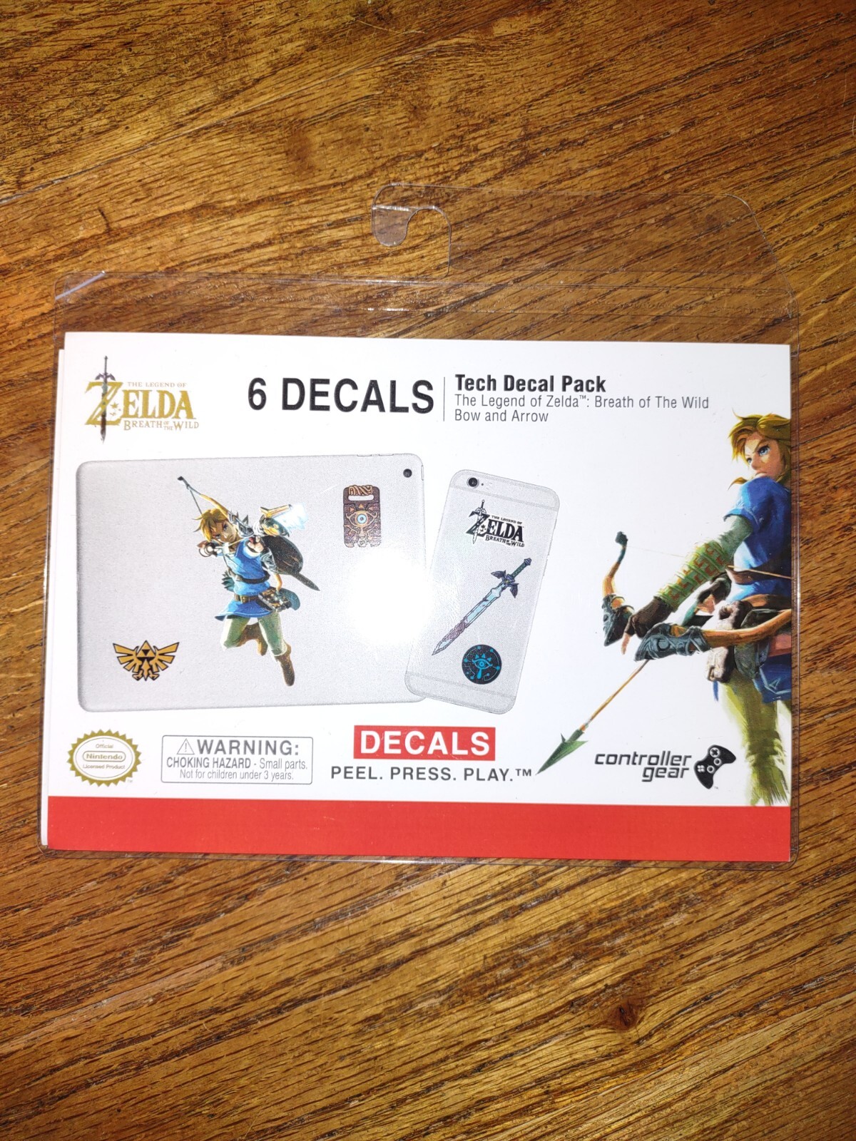 The Legend Of Zelda 6 DECALS Tech Decal Pack