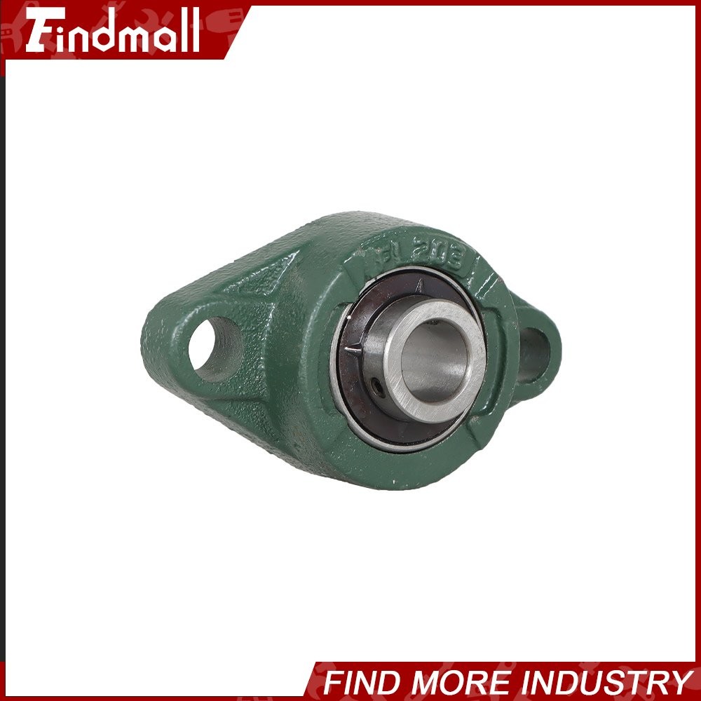 10PC UCFL202-10 Pillow Block Flange Bearing 5/8" Bore 2 Bolt Solid Base