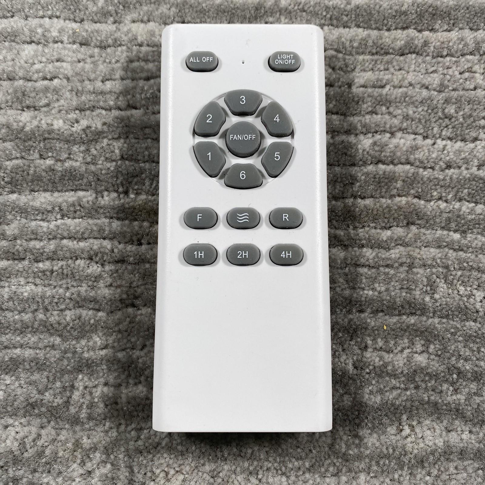 Ceiling Fan Remote Control White DV163088B6-35 Light Timer Speeds Replacement