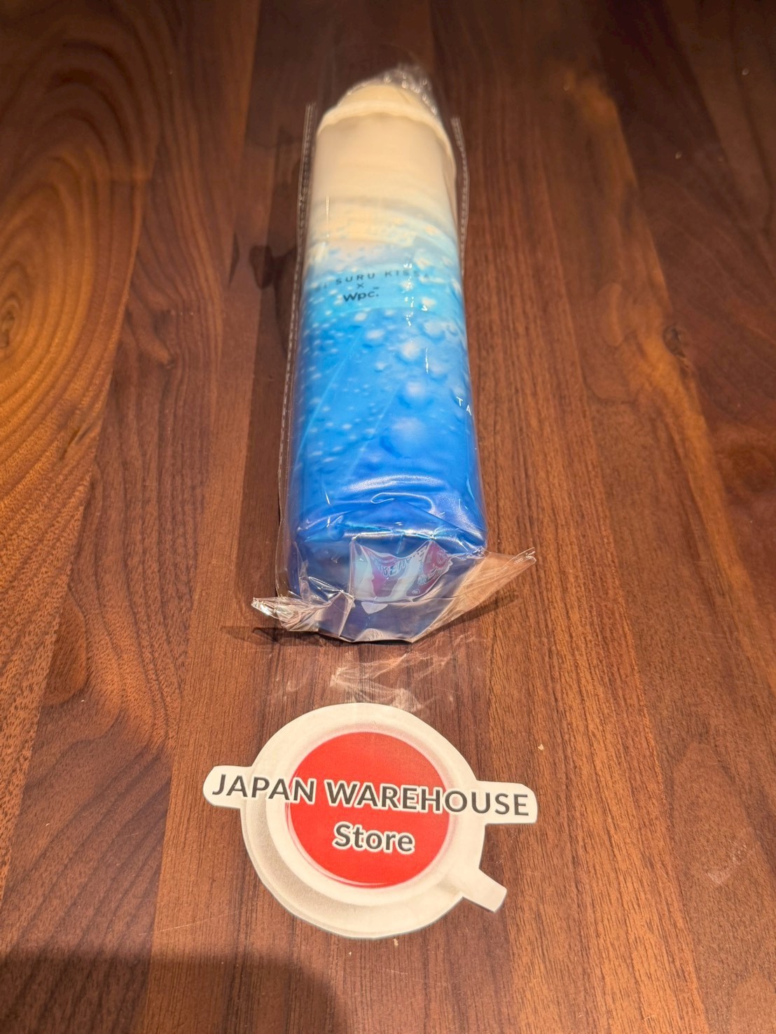 Tabi suru Kissa × Wpc. Cream Soda Folding Vinyl Umbrella Blue Color Japan New
