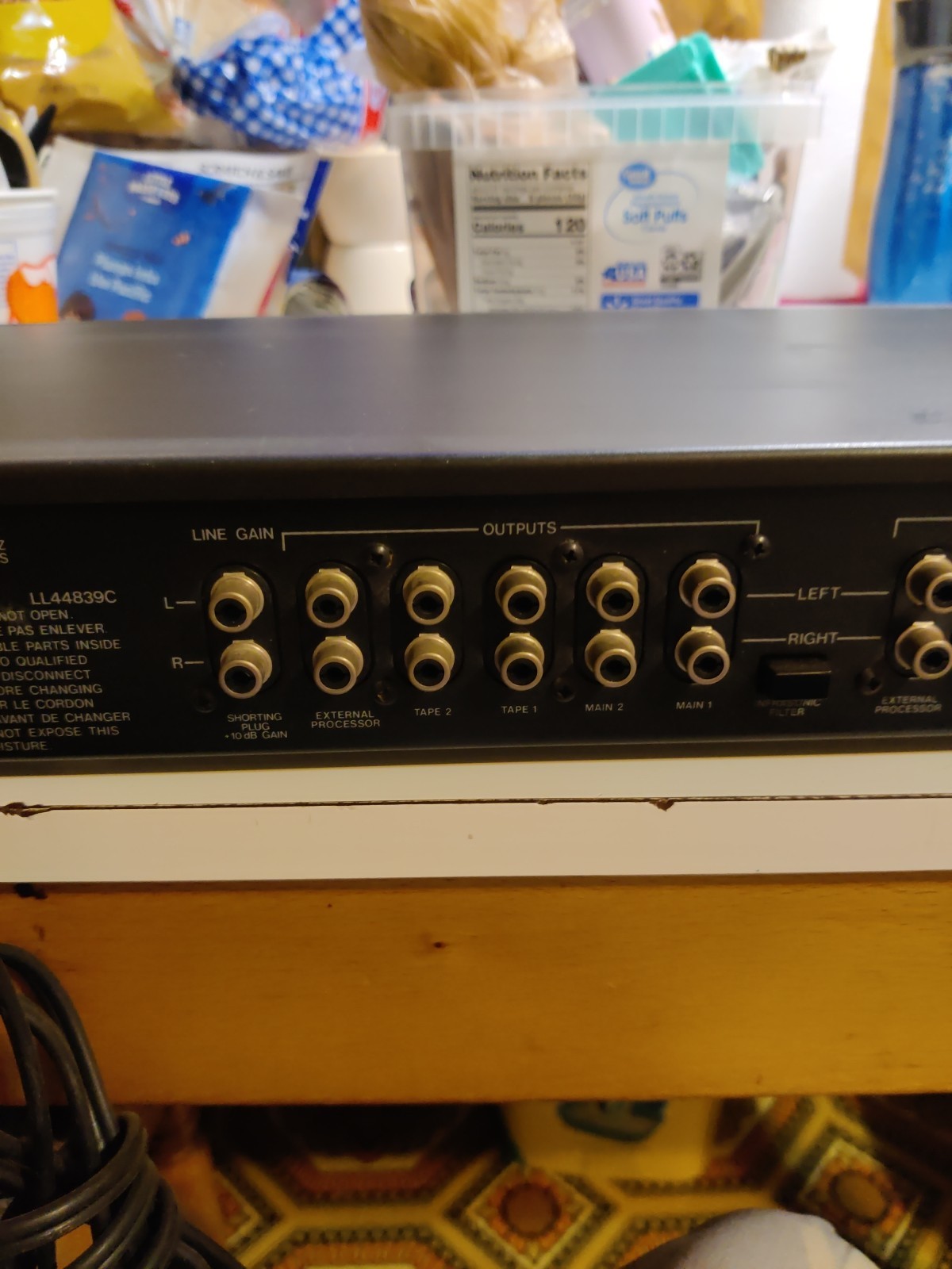 Vintage Carver Preamplifier C-2