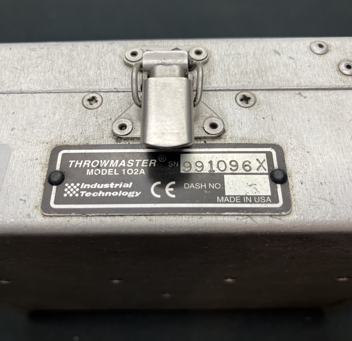 Industrial Technology Throwmaster 102A Cable Test Set for Telephones Untested