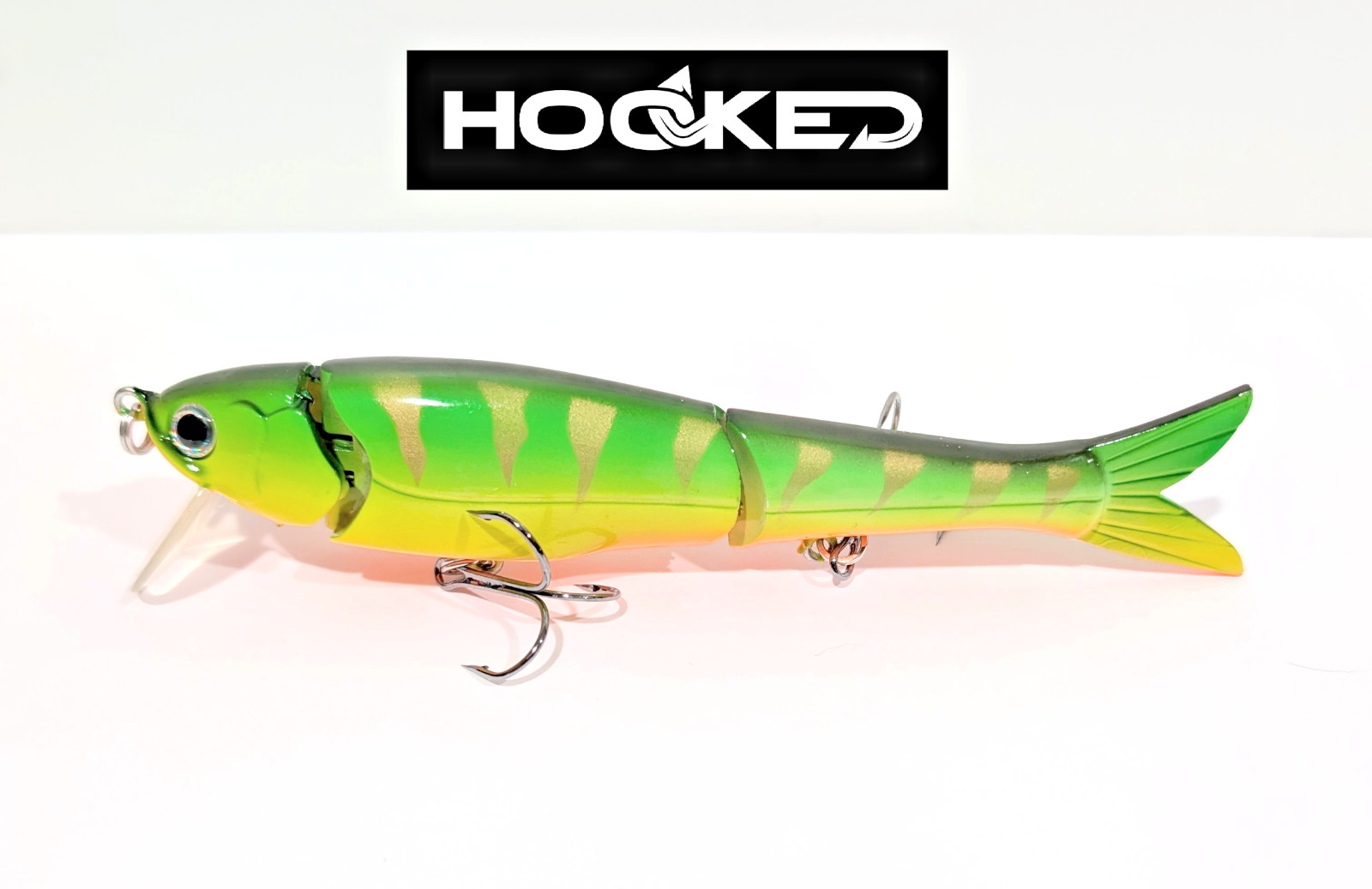 HPF 6" Multi-Jointed Glidebait – Sinking Minnow Swimbait – Bass Pike