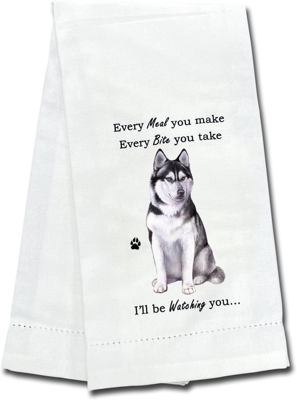 SIBERIAN HUSKY Kitchen Towels - Soft, Highly Absorbent - Gifts for Pet Lovers -