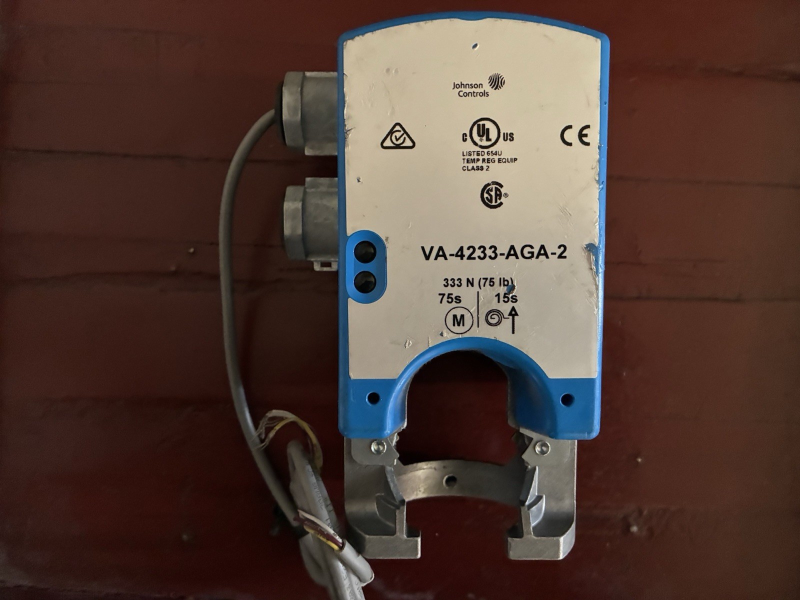Johnson Controls VA-4233-AGA-2 Electric Globe Valve Actuator, 24VAC NEW Open Box