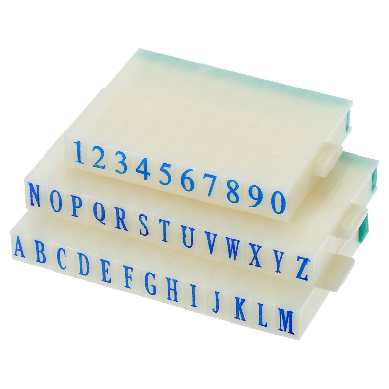 Number Letter Stamp Plastic 5mm Font Size 5 Numeral 0-9 Alphabet A-Z