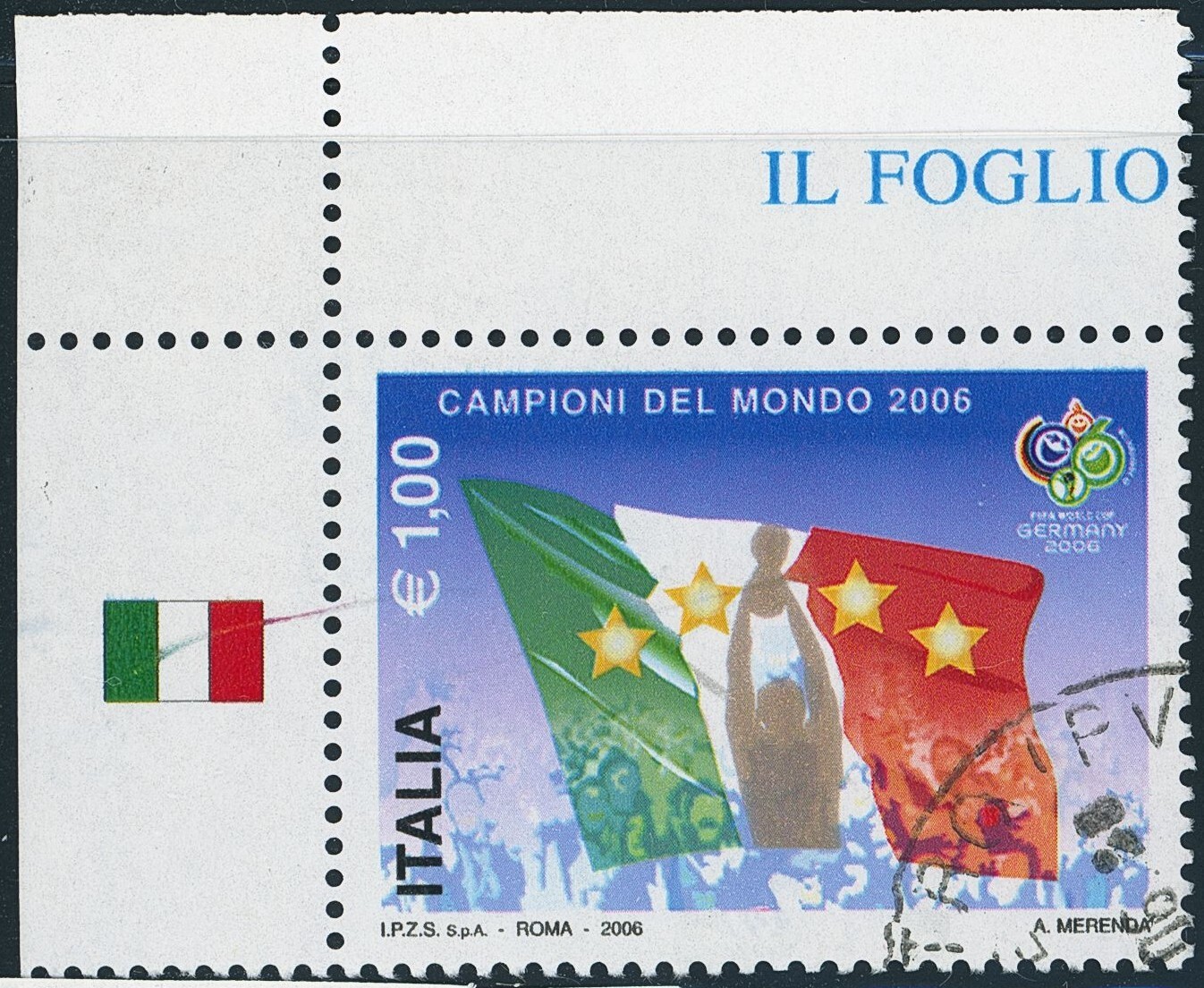 Italy 2006 stamps commemorative Used Uni 2969a CV $5.00 230326238