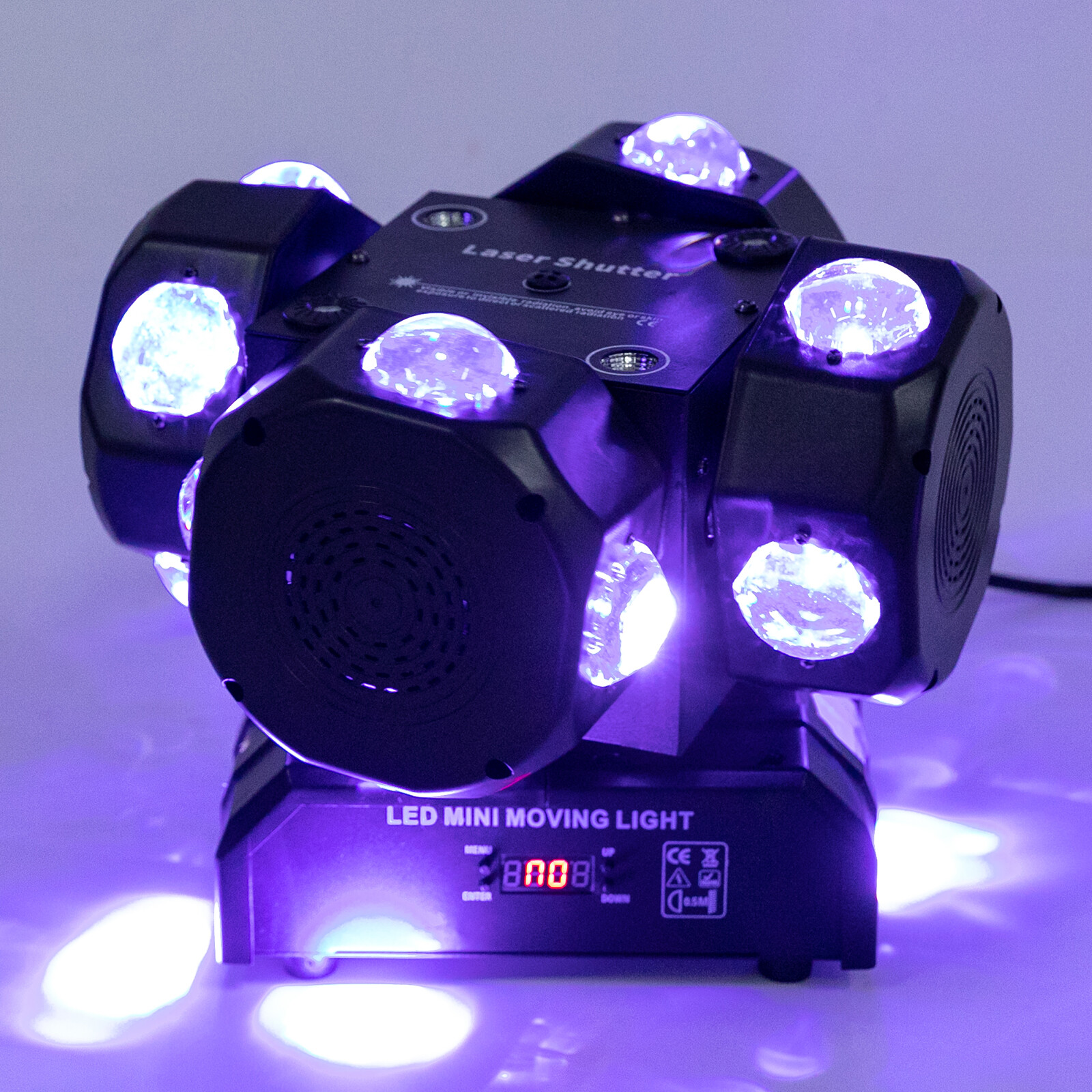 DJ Light Rotating Strobe Effects Light Stage Lighting Party Lamp DMX 512 200W
