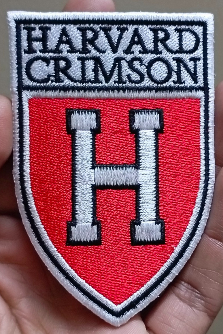 Harvard Crimson NCAA Team Logo Iron On Patch - Sew Patch - Embroidered Patch
