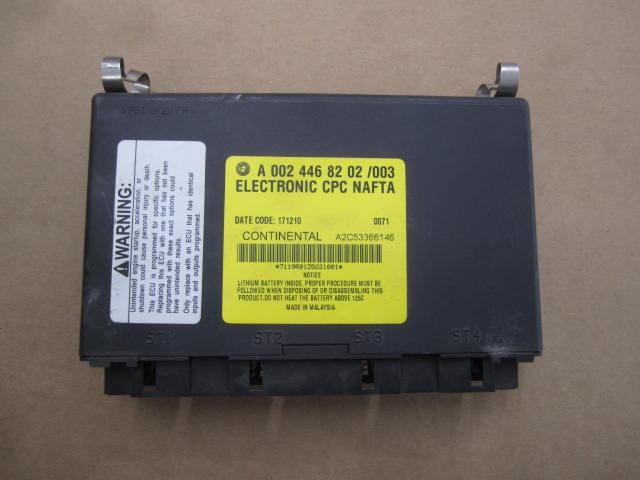 Replaces A0024468202/003 2011 FREIGHTLINER CASCADIA 113 CHASSIS CONTROL MODULE