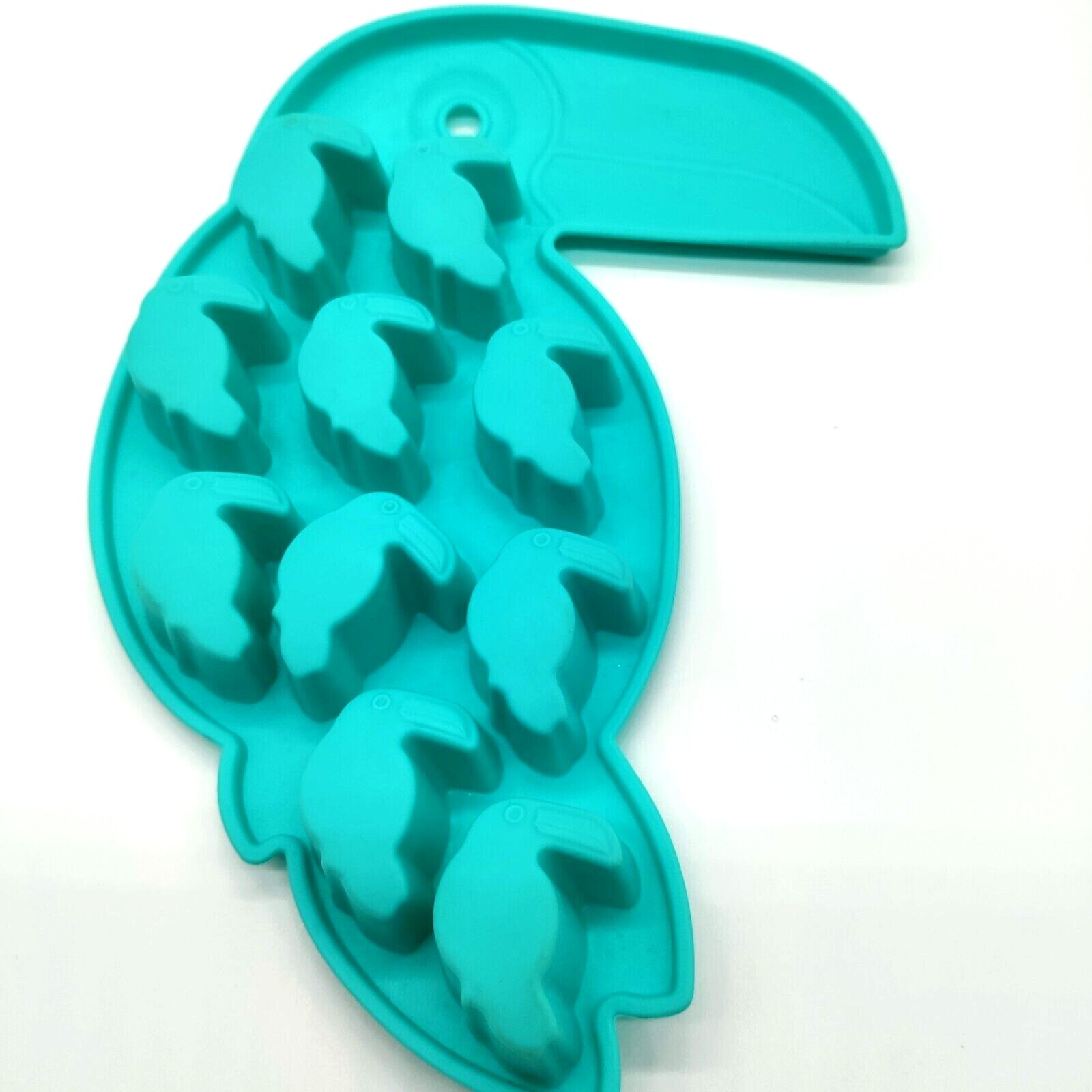 Tropical Tucan Silicone Easy Pop Out Ice Tray