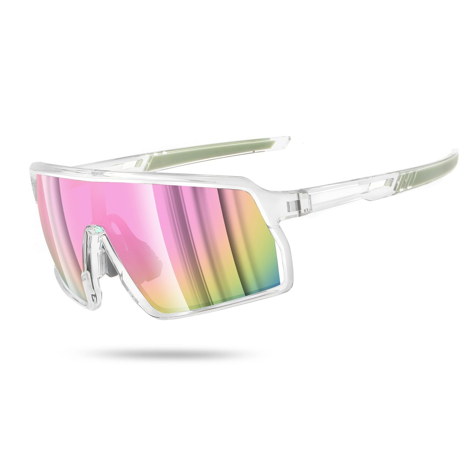 Polarized Sports Sunglasses UV Protection Ventilation Design Outdoor Sports R...