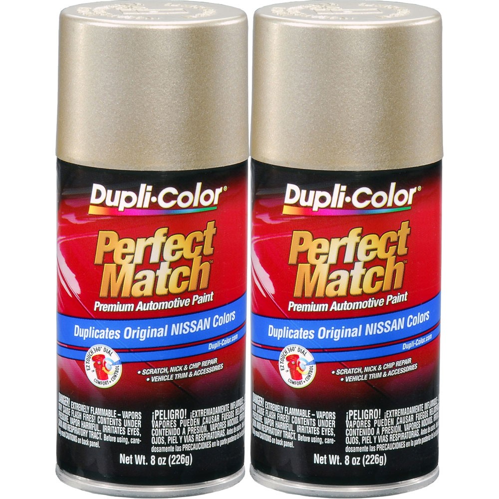 Duplicolor BNS0594 (2-Pack), Aerosol Paint for Nissan CG2, Pebble Beige