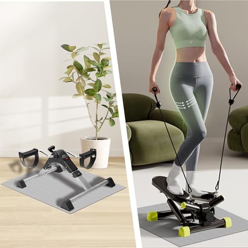 Elliptical Machine Non-Slip Mat, Apply to Under Desk Elliptical Peddler While