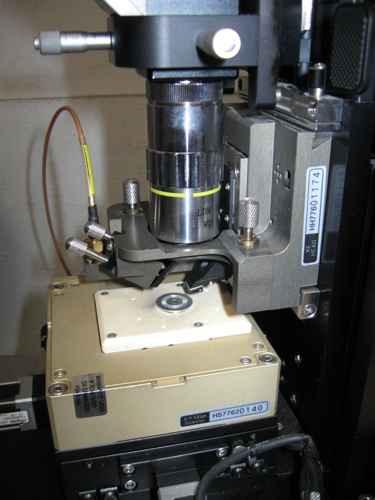 C199167 PSIA Park Systems XE-100 SPM Scanning Probe Microscope, Stage Controller