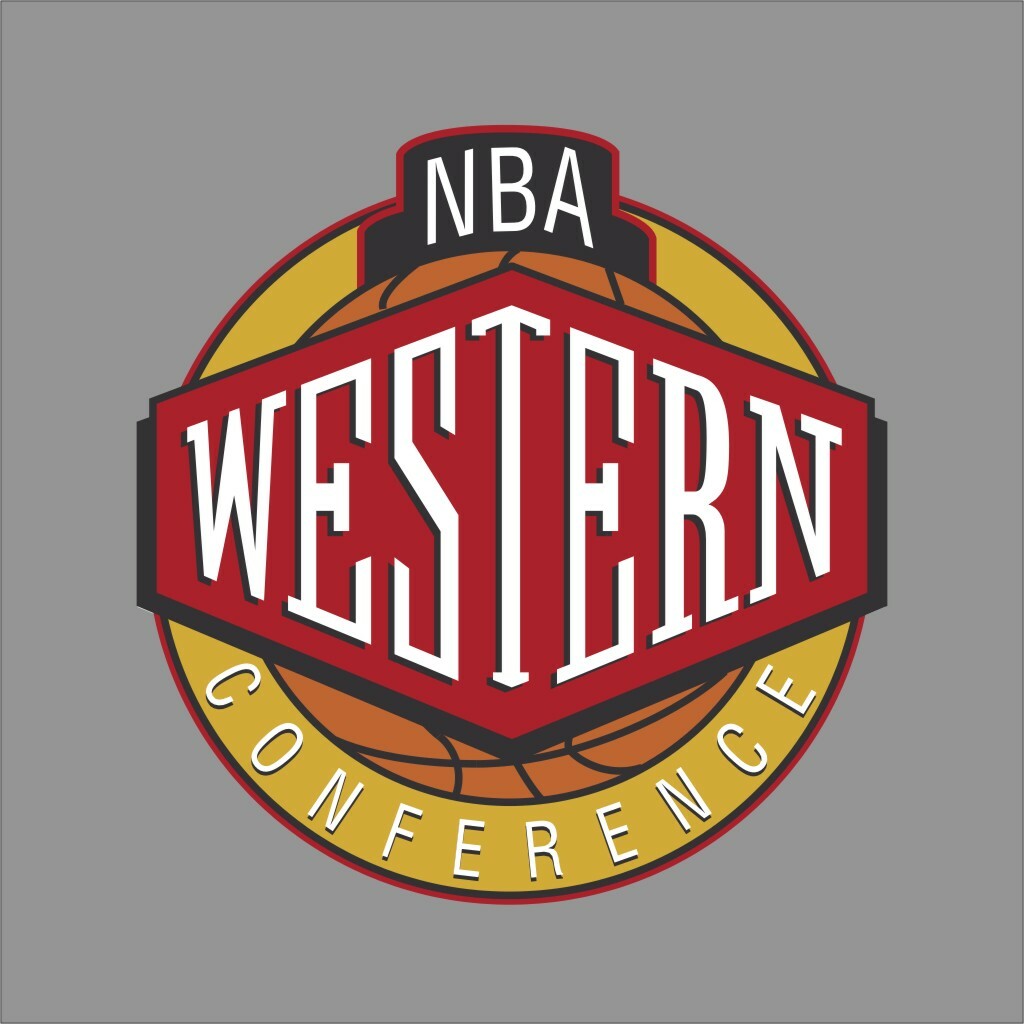 Western Conference NBA  Logo Vinyl Sticker Decal  Car Window Wall